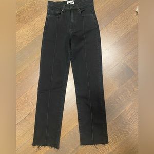 Le Jean -black jeans, size 25 brand new with tags